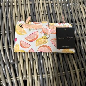 Nanette lepore Fruit Wallet brand new